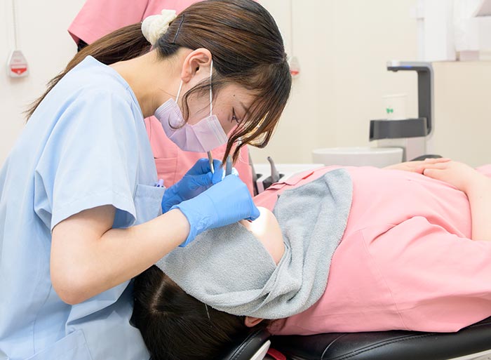 歯科衛生士担当制による効果的な予防ケア